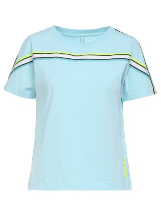 Синяя футболка MARC CAIN: фото 2 - Invogue