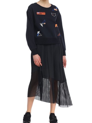 Чорні снікерси MARC CAIN : фото 4 - Invogue