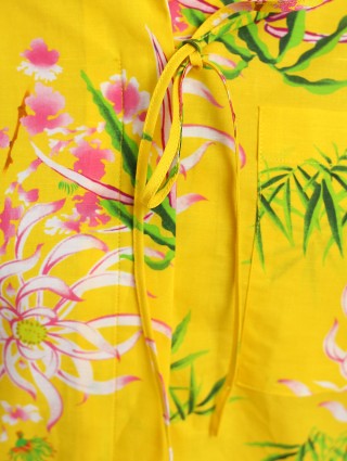 Жёлтая рубашка KENZO: фото 6 - Invogue