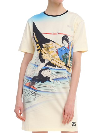 Жовта сукня KENZO : фото 5 - Invogue