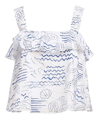 Синій топ KENZO : фото - Invogue