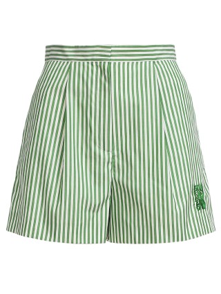 Зелёные шорты KENZO: фото 2 - Invogue