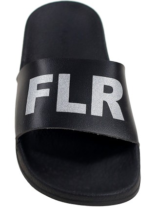 Чёрные шлепанцы FLORENS: фото 3 - Invogue