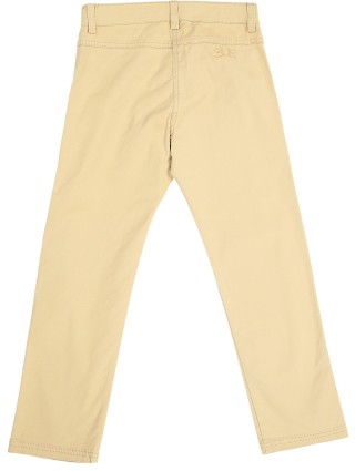 Бежевые брюки ERMANNO SCERVINO KIDS: фото 3 - Invogue