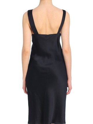 Чёрное платье HELMUT LANG: фото 4 - Invogue