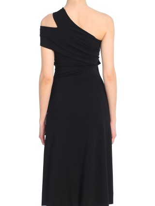 Чёрное платье HELMUT LANG: фото 4 - Invogue