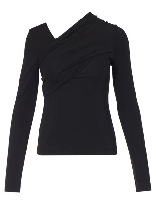 Чорна блуза HELMUT LANG : фото - Invogue