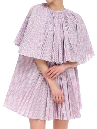 Фиолетовое платье PUSHBUTTON: фото 4 - Invogue