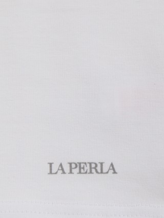 Біла майка LA PERLA KIDS : фото 3 - Invogue