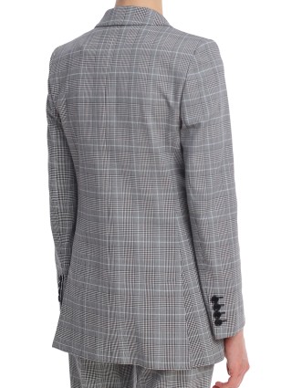 Сірий жакет MAX MARA: фото 4 - Invogue