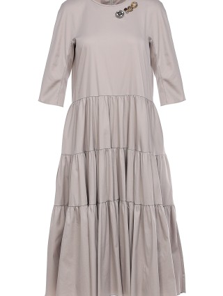 Сіра сукня MAX MARA : фото 2 - Invogue