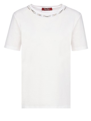 Біла футболка MAX MARA : фото - Invogue