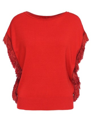 Оранжевая футболка MAX&CO: фото - Invogue