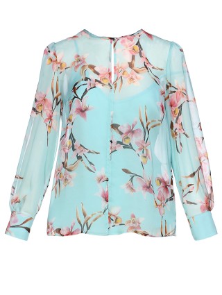 Зелёная блуза MARELLA: фото - Invogue