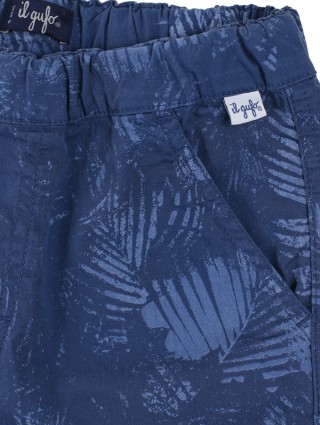 Сині шорти IL GUFO : фото 4 - Invogue