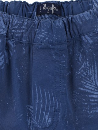 Сині шорти IL GUFO : фото 5 - Invogue