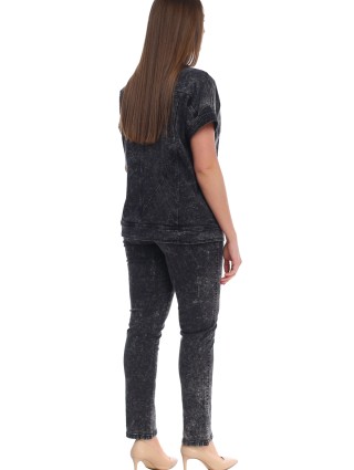 Серая куртка MARINA RINALDI: фото 4 - Invogue