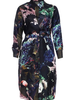 Синя сукня MARINA RINALDI : фото 2 - Invogue