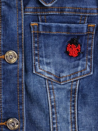 Куртка джинс MONNALISA (13643): фото 7 - Invogue