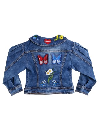 Куртка джинс MONNALISA (13643): фото 3 - Invogue