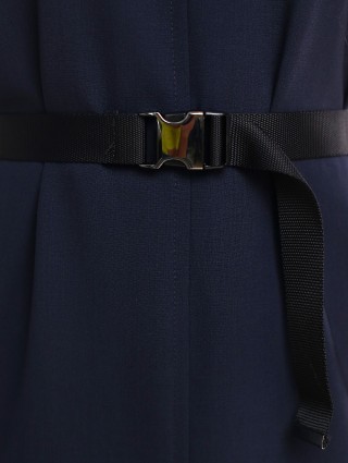 Тёмно-Синее платье WEEKEND MAX MARA: фото 5 - Invogue