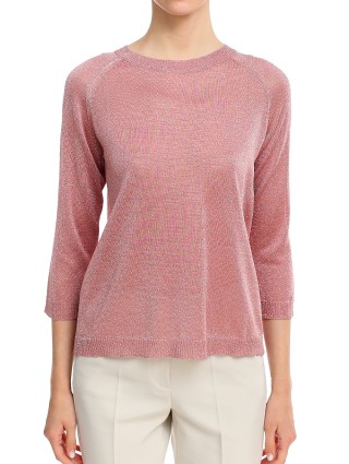 Розовый свитер WEEKEND MAX MARA: фото 2 - Invogue