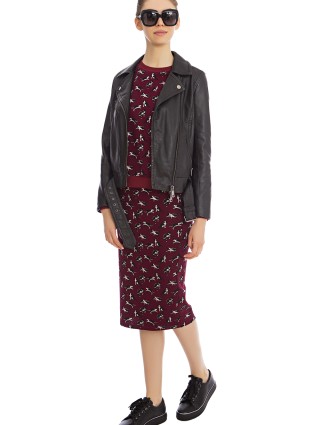 Куртка шкіряна WEEKEND MAX MARA (2651): фото 3 - Invogue