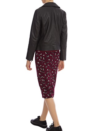 Куртка шкіряна WEEKEND MAX MARA (2651): фото 4 - Invogue