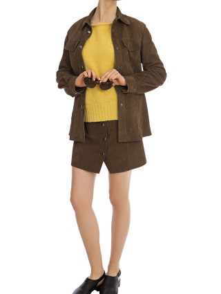 Куртка шкіряна SPORTMAX (2773): фото 3 - Invogue