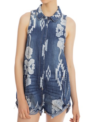 Комбінезон ONE TEASPOON (2698): фото 5 - Invogue