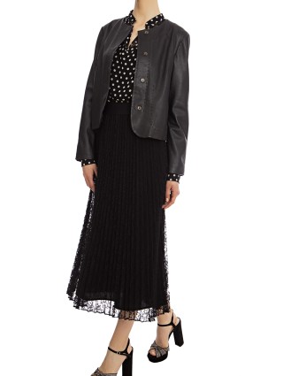 Куртка шкіряна WEEKEND MAX MARA (2701): фото 3 - Invogue