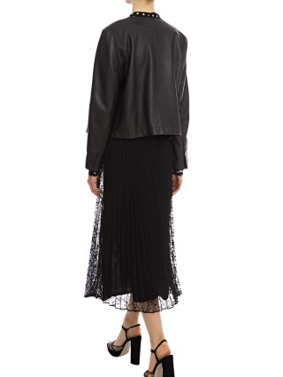 Куртка шкіряна WEEKEND MAX MARA (2701): фото 4 - Invogue