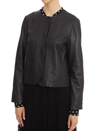 Куртка шкіряна WEEKEND MAX MARA (2701): фото 5 - Invogue