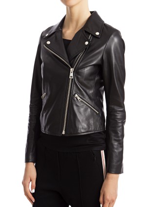 Куртка кожаная MARELLA (5665): фото 5 - Invogue