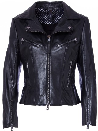 Куртка кожаная MARC CAIN (2830): фото 2 - Invogue