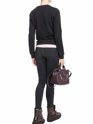 Чёрный свитшот KENZO: фото 4 - Invogue