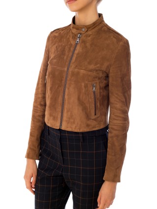Куртка шкіряна Theory (3255): фото 5 - Invogue