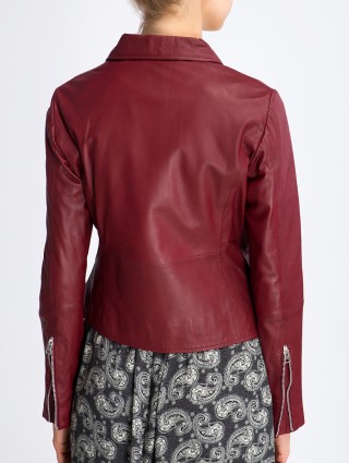 Куртка шкіряна MARELLA (1202): фото 6 - Invogue