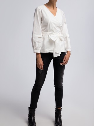 сорочка довгрукав MARELLA: фото 3 - Invogue