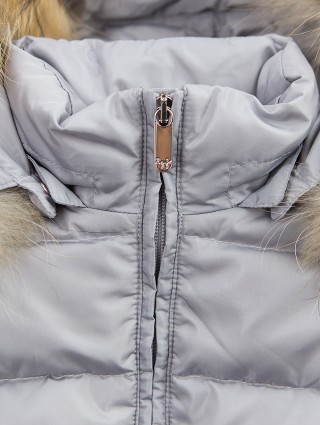 Серая куртка,брюки IL GUFO: фото 4 - Invogue