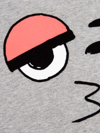 Сірий джемпер FENDI KIDS : фото 2 - Invogue