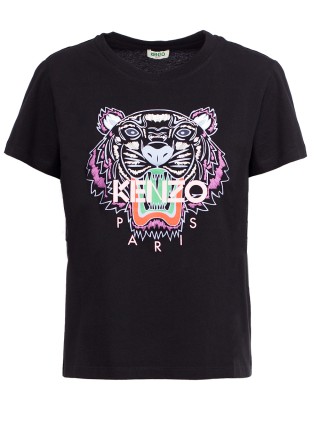 Чорна футболка KENZO : фото 2 - Invogue