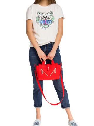 Белая футболка KENZO: фото 3 - Invogue