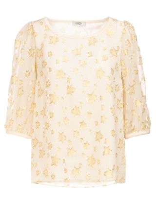 Бежева блуза MAX&CO : фото 2 - Invogue