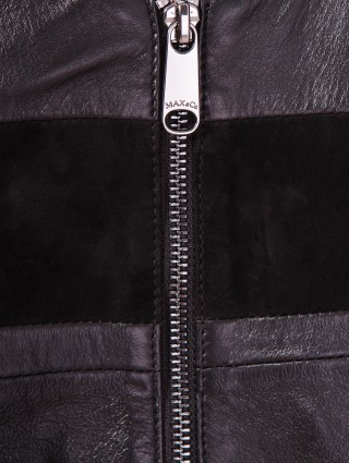 Куртка кожаная MAX&CO (3940): фото 8 - Invogue
