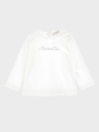 Молочний джемпер MONNALISA : фото - Invogue