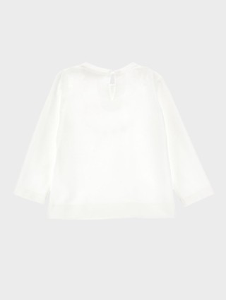 Молочний джемпер MONNALISA : фото 1 - Invogue