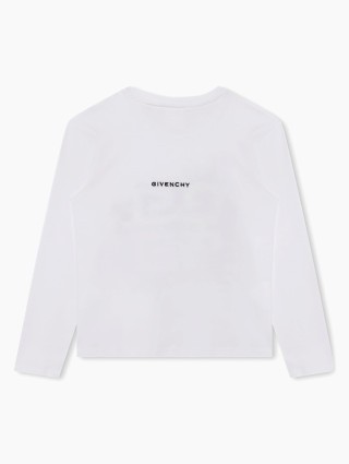 Білий світшот GIVENCHY KIDS : фото - Invogue