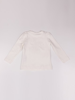 Кремовий джемпер MONNALISA : фото 1 - Invogue