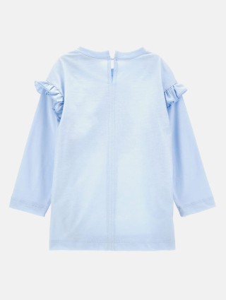 Блакитний джемпер MONNALISA : фото 1 - Invogue